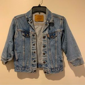 Vintage Levi’s Cropped Denim Jacket